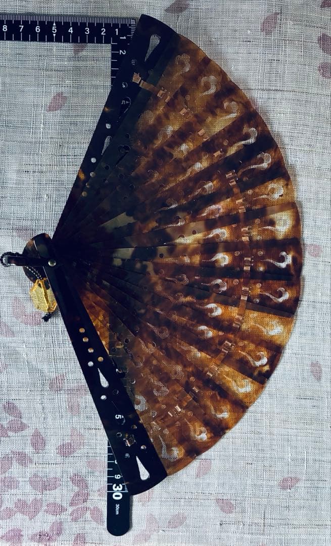 坂本べっ甲店　長崎べっ甲　扇子