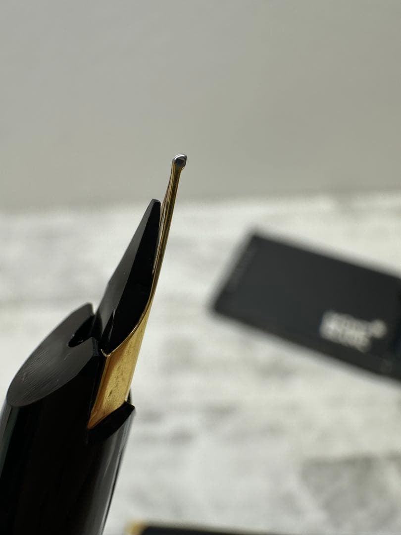 MONT BLANC 万年筆 インクカートリッジ付き　ペン先750刻印