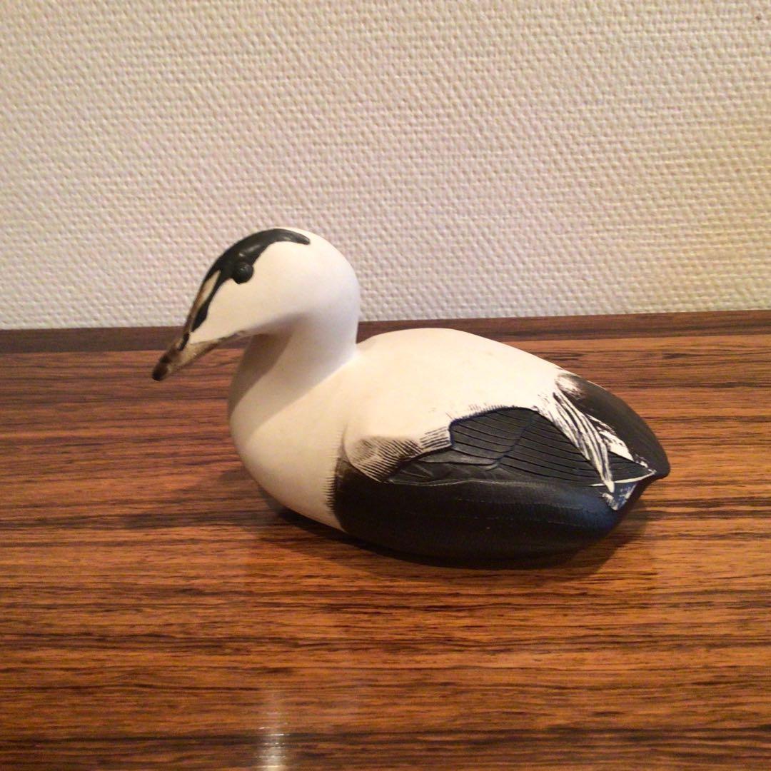 グスタフスベリ　ポール・ホフ作品　「水鳥」　ビンテージ希少品