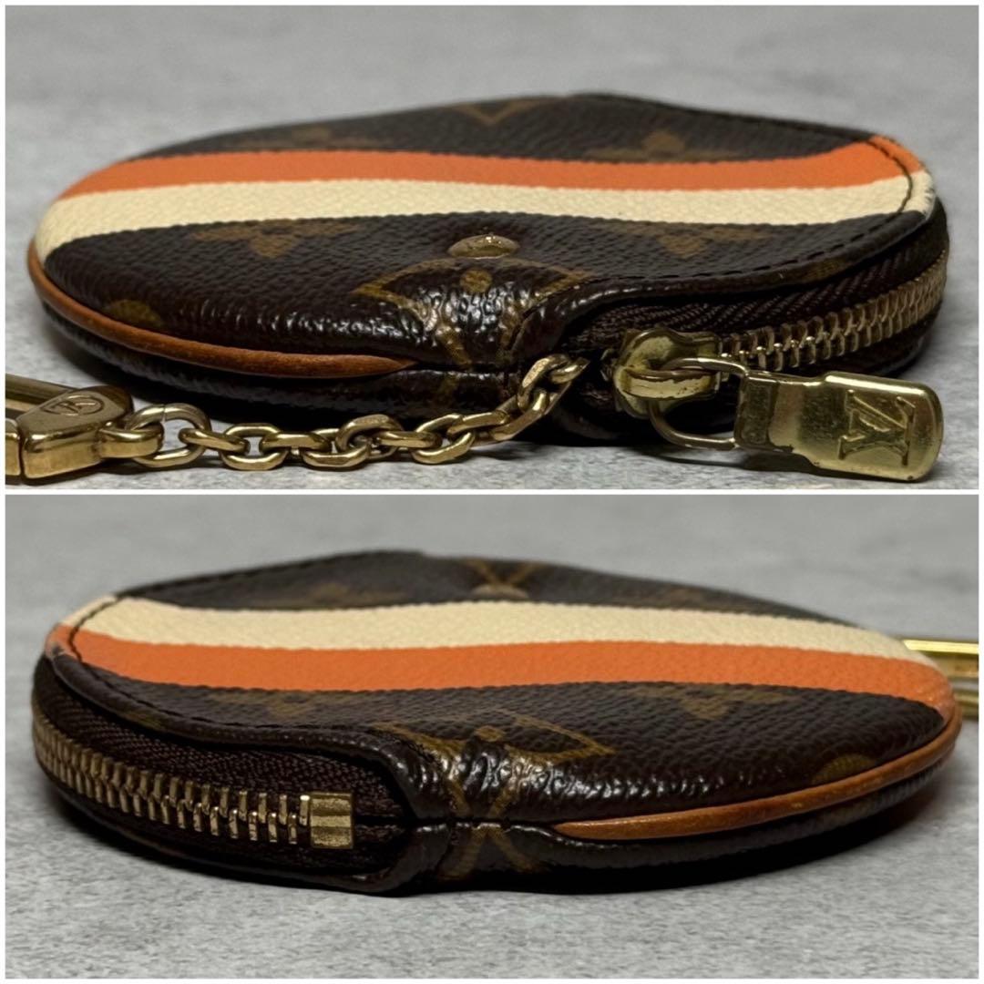 超美品 激レア ルイヴィトン モノグラム グルーム オレンジ ポルトモネロン