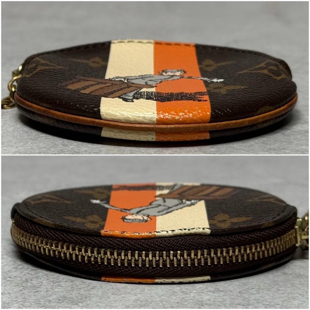 超美品 激レア ルイヴィトン モノグラム グルーム オレンジ ポルトモネロン