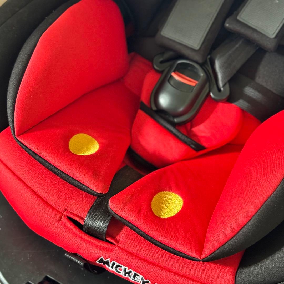 チャイルドシート・ターンシート・ミッキーマウス　西松屋限定モデル