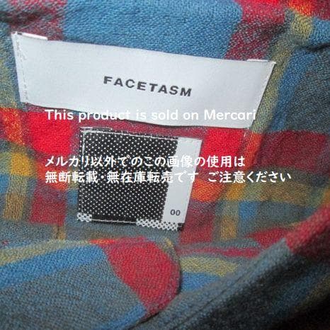 facetasm チェックシャツ 米津玄師 着用 サイズ違い