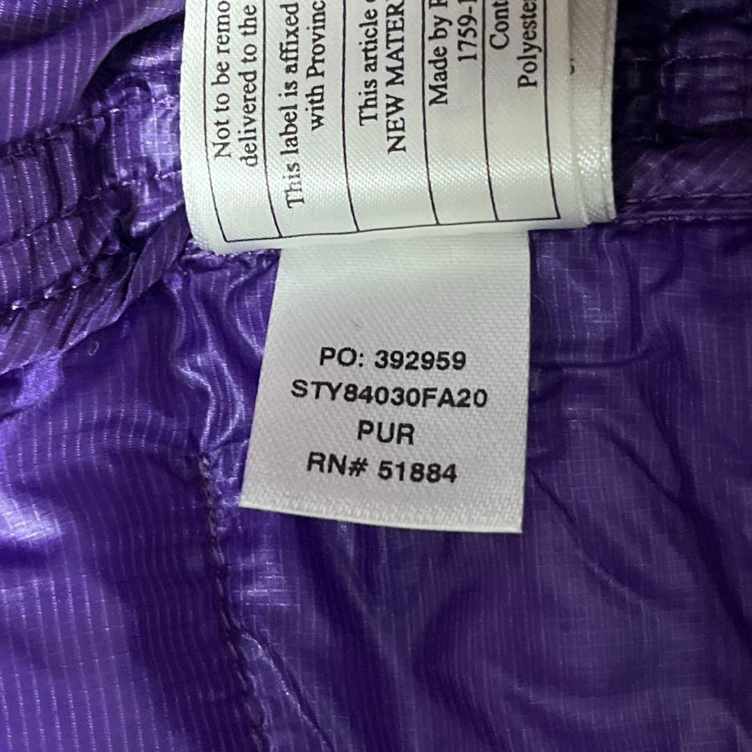 パタゴニア マイクロ パフ フーディ 紫 パープル