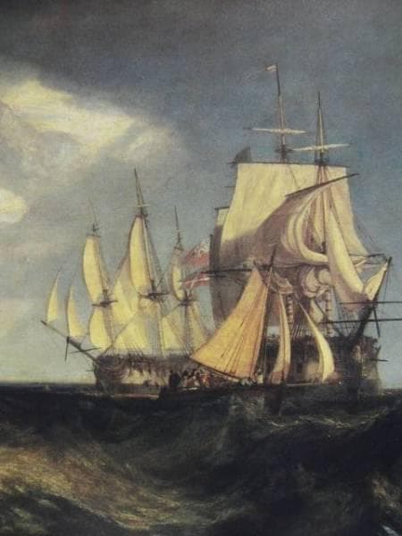 ジョゼフ・マロード・ウィリアム・ターナー スピットヘッド―錨を回収する乗組員