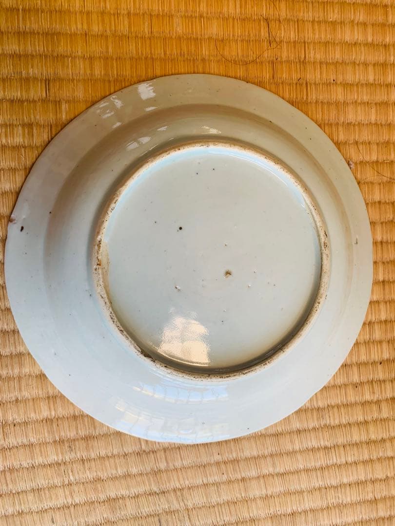 中国清時代中期染付大皿