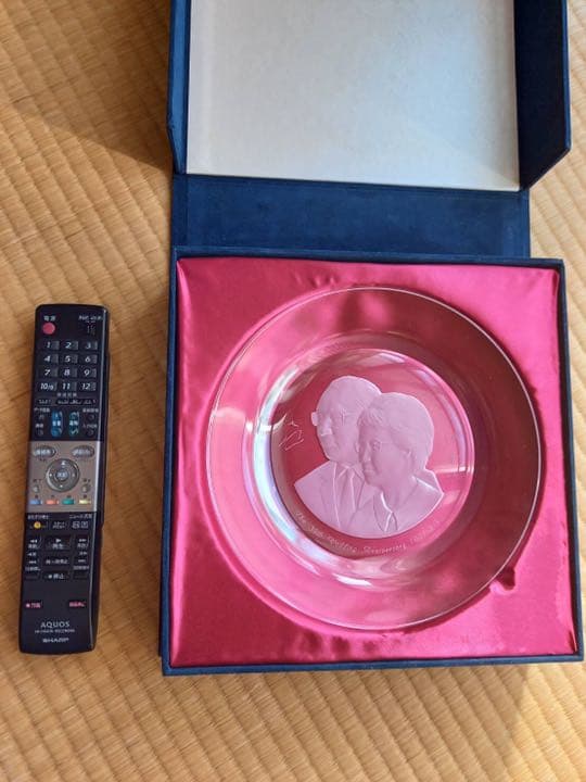 池田大作　創価学会39年結婚アニバーサリー記念品