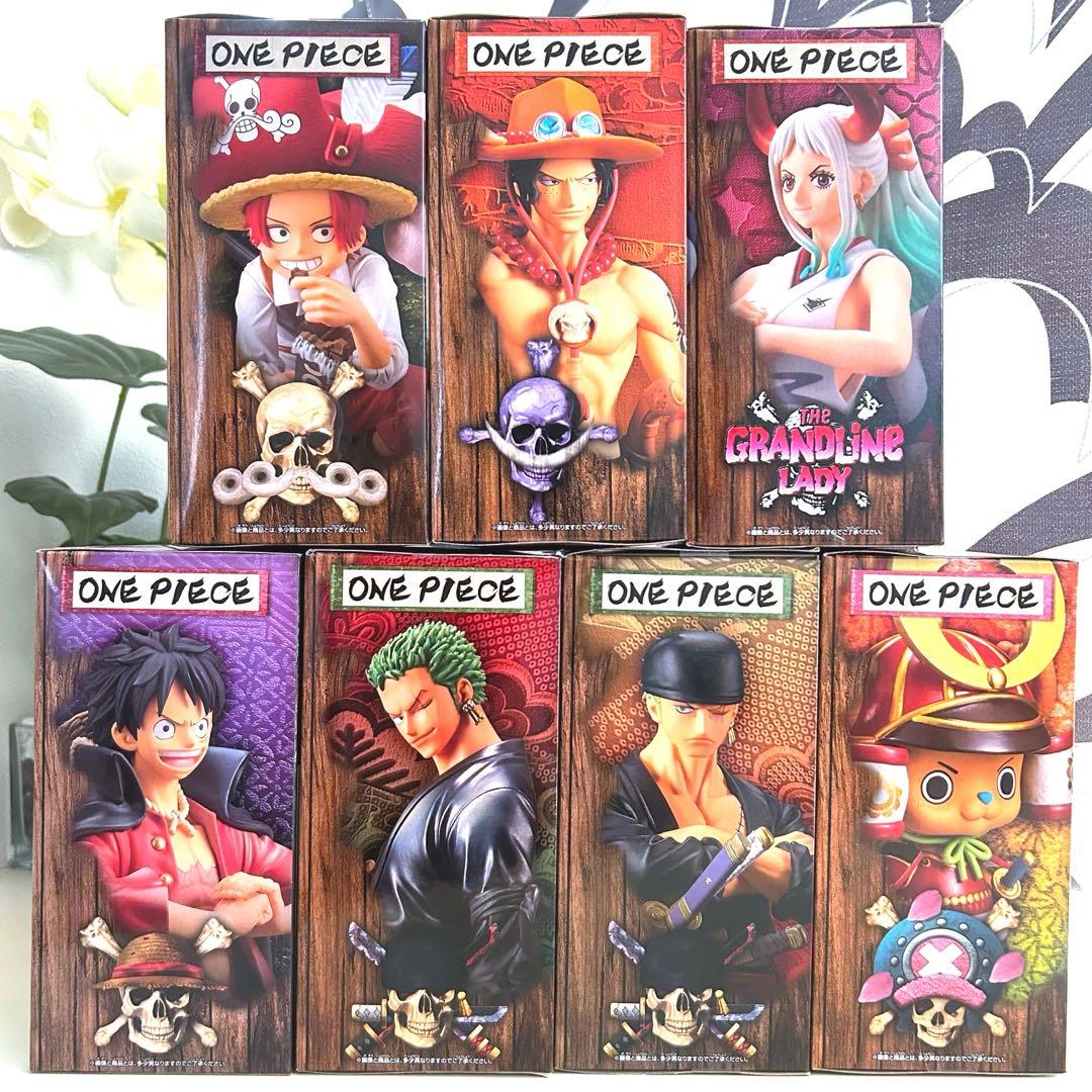 【レア・希少・優良株】ワンピース DXF ワノ国 フィギュア 7個セット②