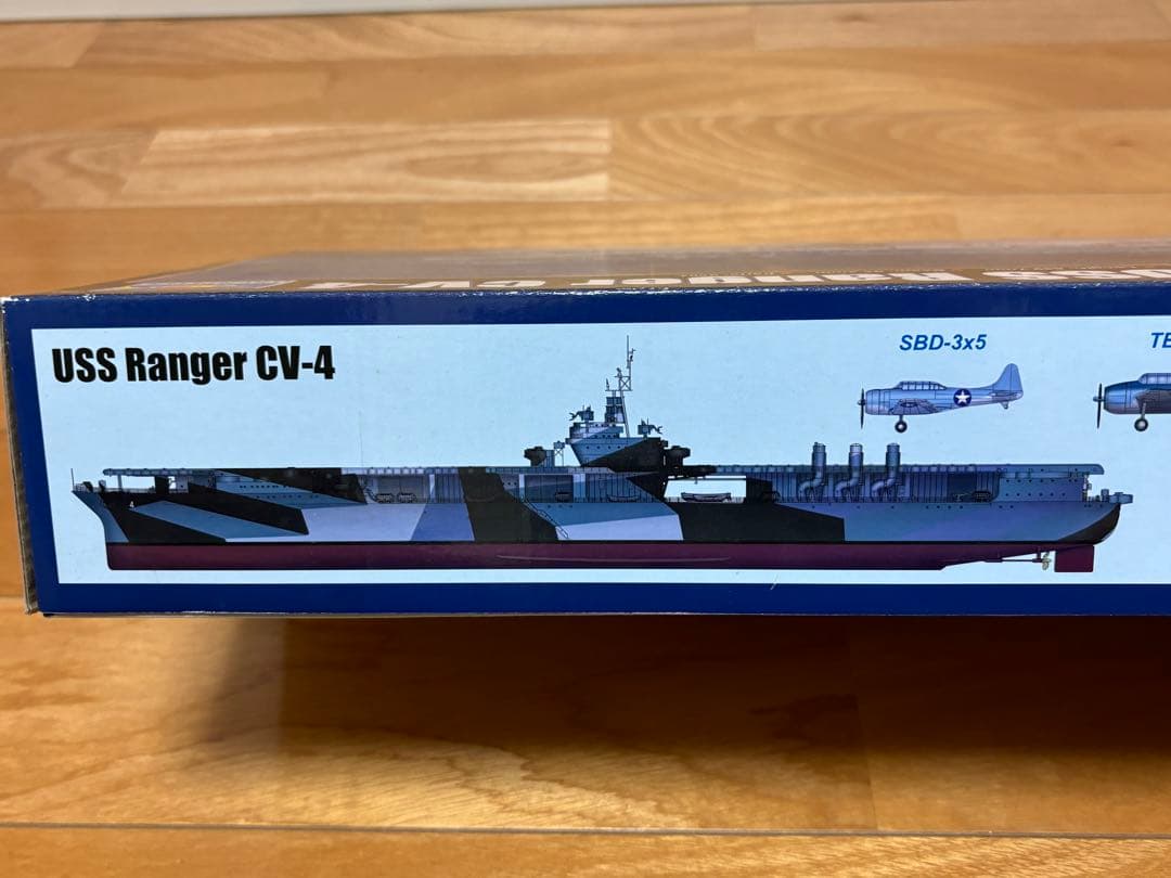 トランペッター 1/350 アメリカ海軍 航空母艦 CV-4 レンジャー 未組立
