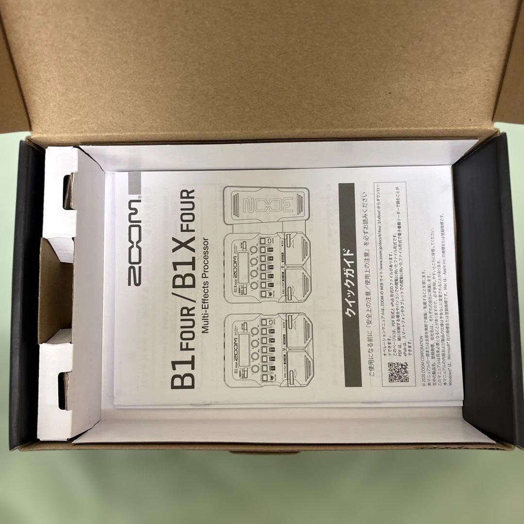 美品ZOOM B1X FOUR マルチエフェクター本体