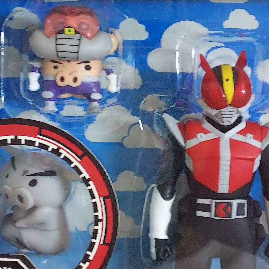 ソフビ魂「仮面ライダー電王＋しん王」フィギュアセット（新品・２００８年）