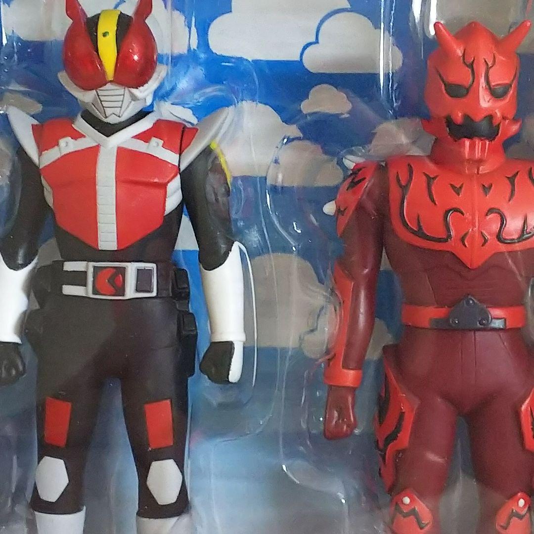 ソフビ魂「仮面ライダー電王＋しん王」フィギュアセット（新品・２００８年）