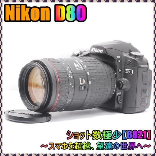 【ショット数6821極少】スマホを超越❢　Nikon D80超望遠ズーム