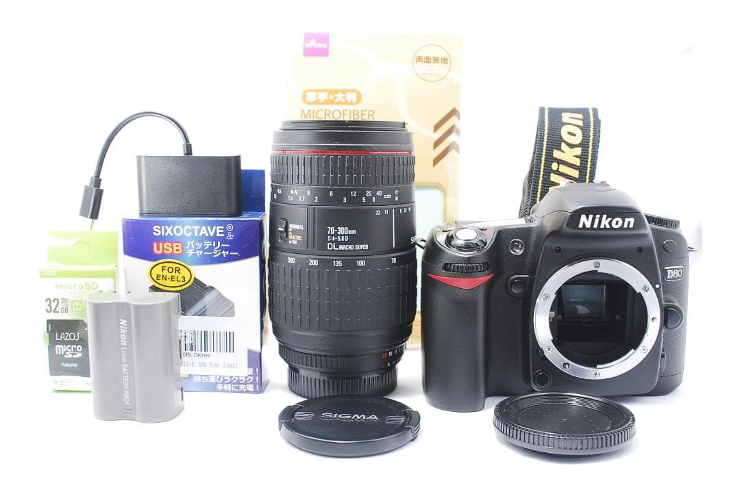 【ショット数6821極少】スマホを超越❢　Nikon D80超望遠ズーム