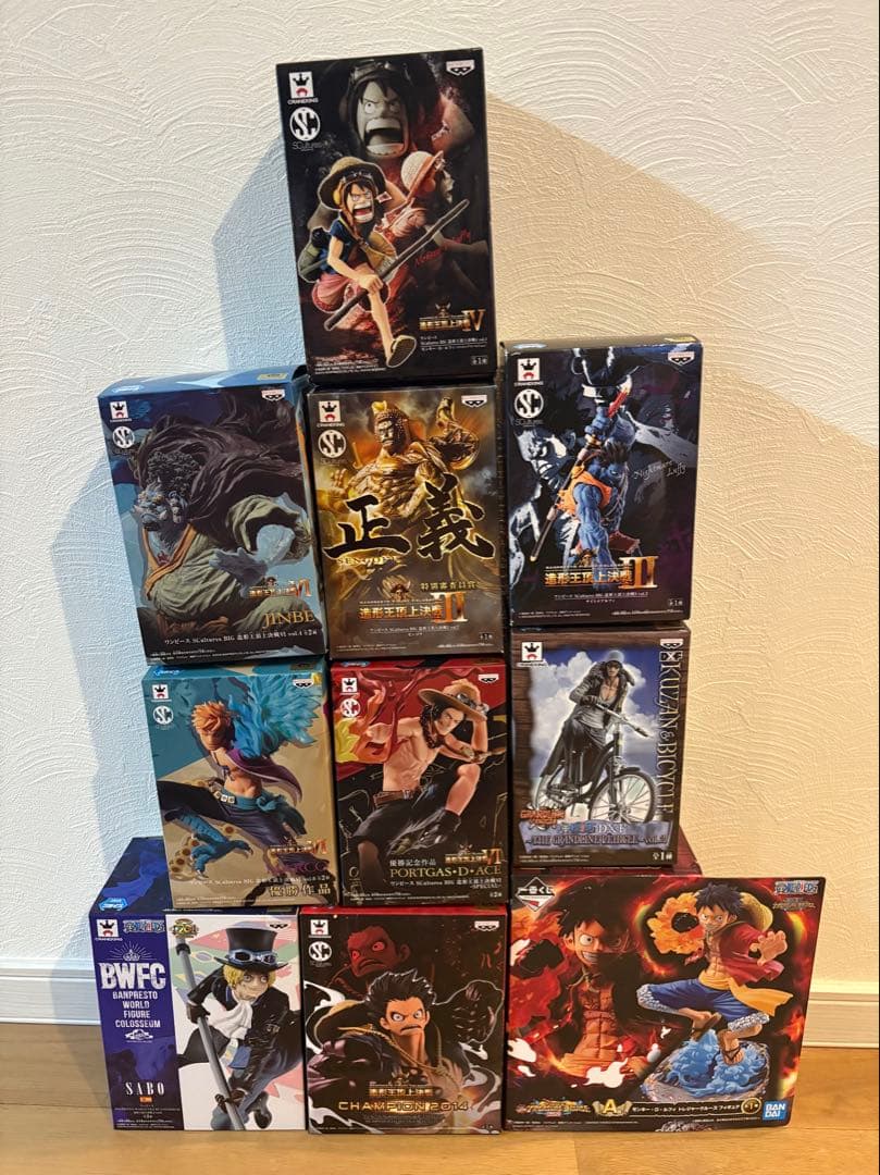 ワンピース 造形王頂上決戦 他 フィギュア 大量１０体 セット