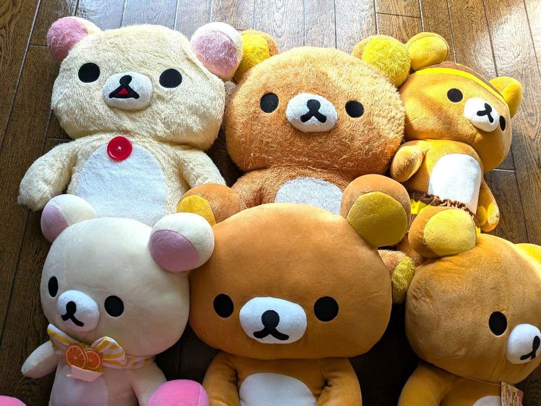 特大リラックマ・コリラックマ ぬいぐるみ 10体セット