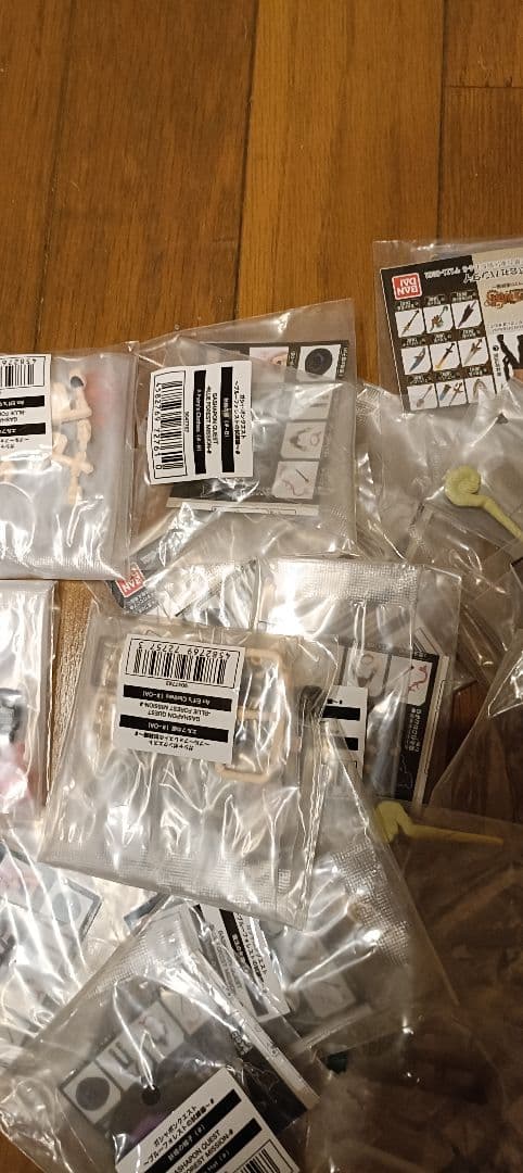 ガシャポンクエスト リンクトラベラーズ大量まとめ キャラセレ、素体有り