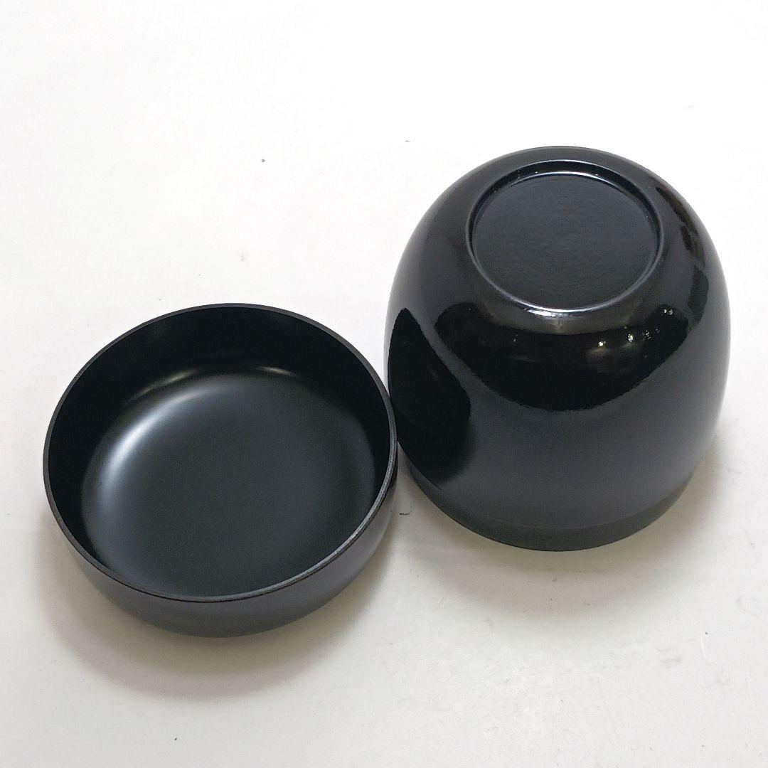 Y3032-12 茶道具 欅・蒔絵・黒漆 棗 3点セット　YY