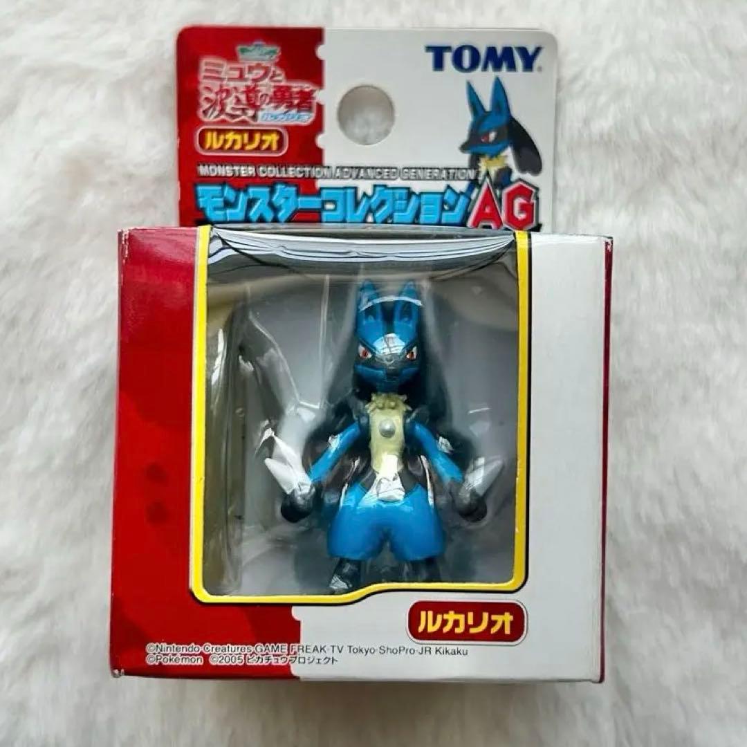 【希少】劇場版　モンコレ　AG ミュウと波動の勇者　ミュウ　クリア　ルカリオ