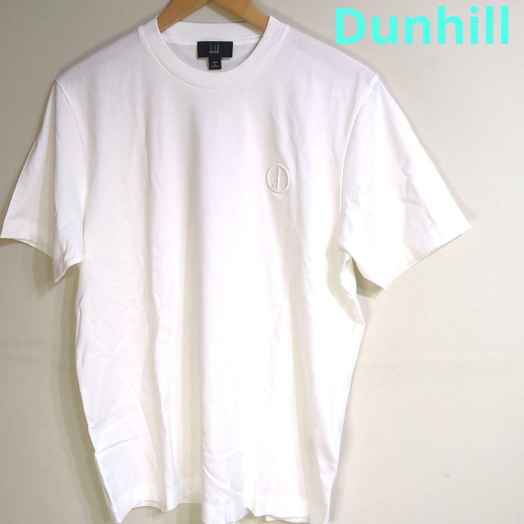 新品　dunhil クルーネック Tシャツ ホワイト　Lサイズ　メンズ