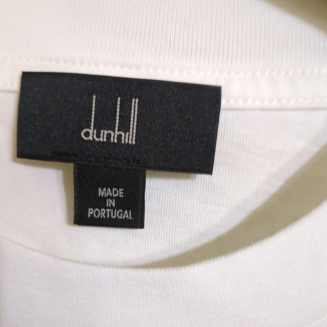 新品　dunhil クルーネック Tシャツ ホワイト　Lサイズ　メンズ