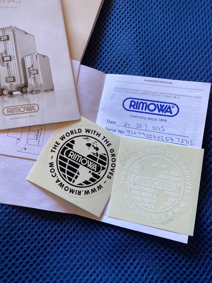 RIMOWA リモワ TOPAS トパーズ　カナダ製