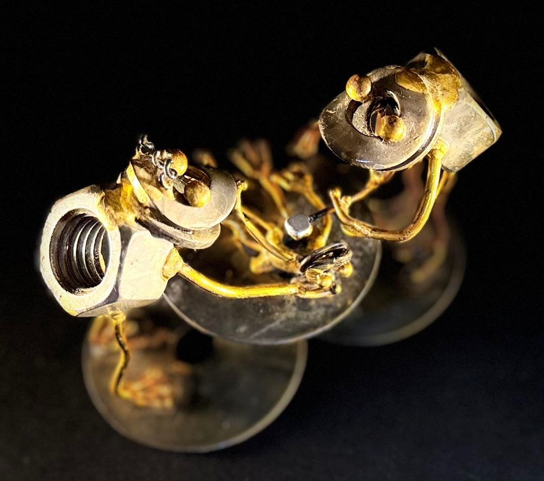 金属製カエルフィギュアセット 医療現場8種類