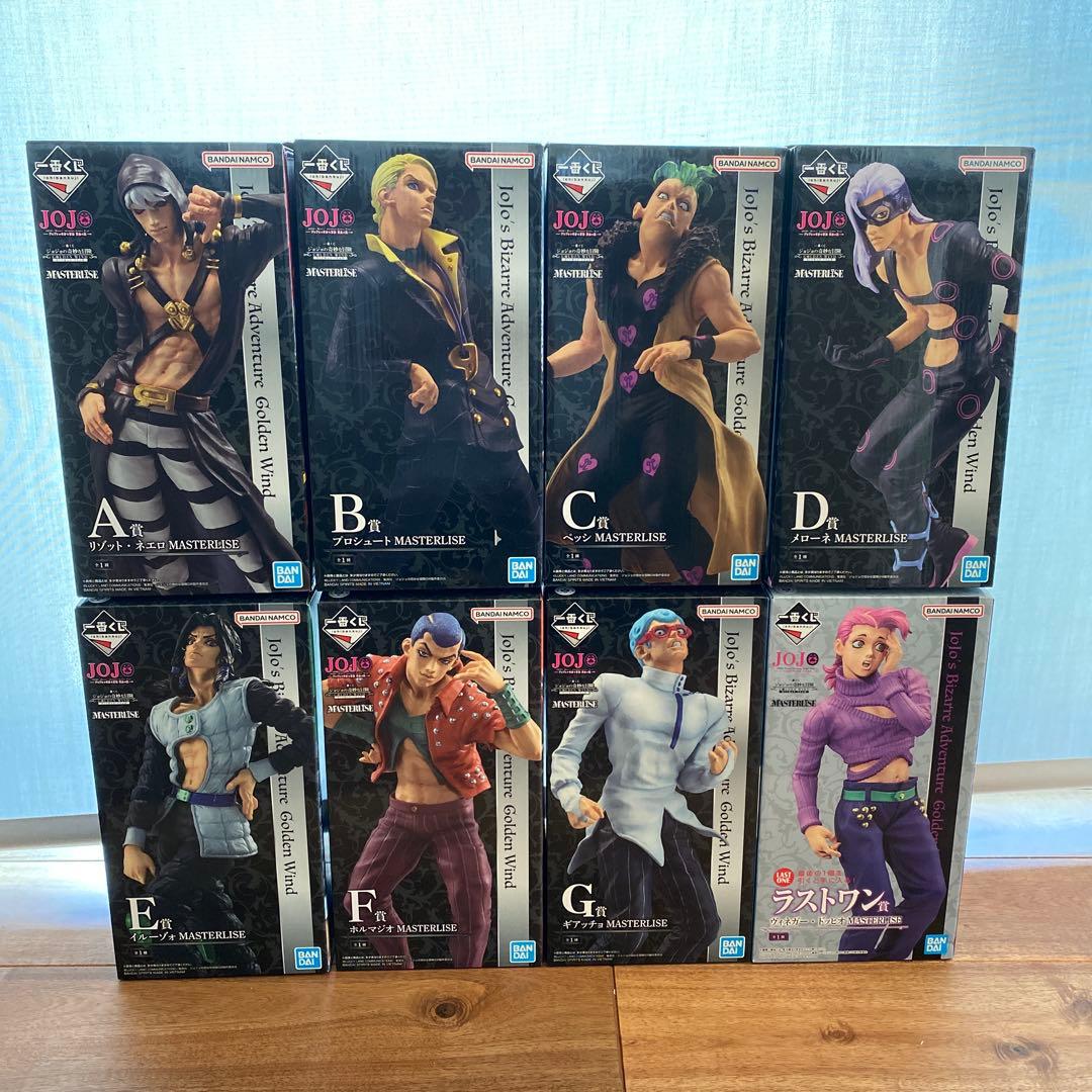 一番くじ ジョジョの奇妙な冒険 -HITMAN TEAM　フィギュアセット