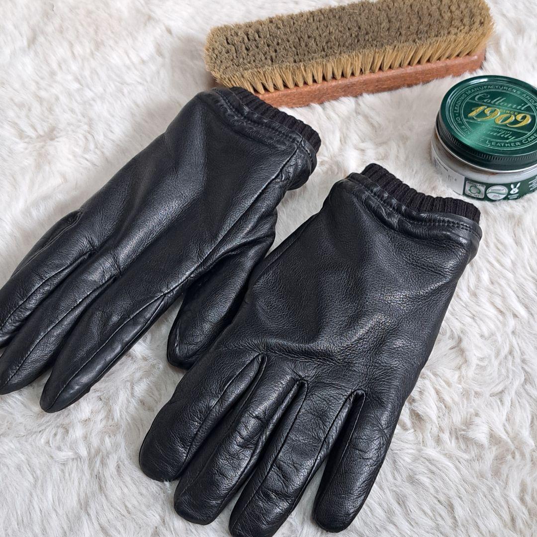 HONNS レザーグローブ OLIVER【スマホ対応】Mサイズ