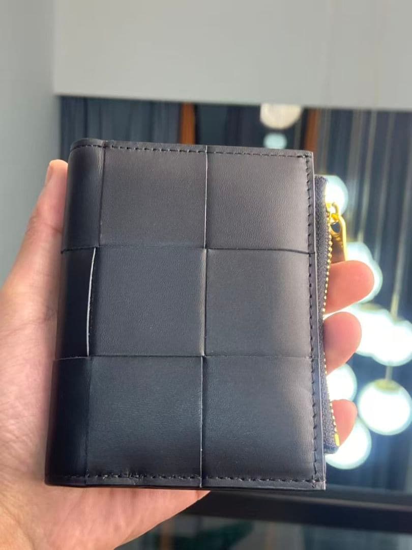 BOTTEGA VENETA ブラック 二つ折り財布