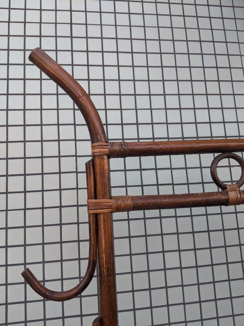 Tao　スツール ワイドタイプ 収納スツール アンティーク　ラタン