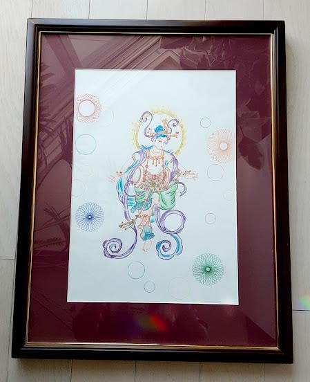 五十嵐由家　仏画365　定自在王菩薩