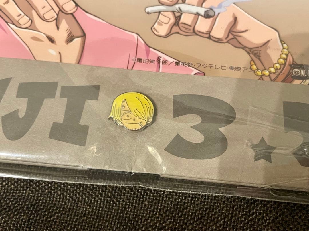 ワンピース　バースデーブロマイド　初回限定ピンズ付き　サンジ