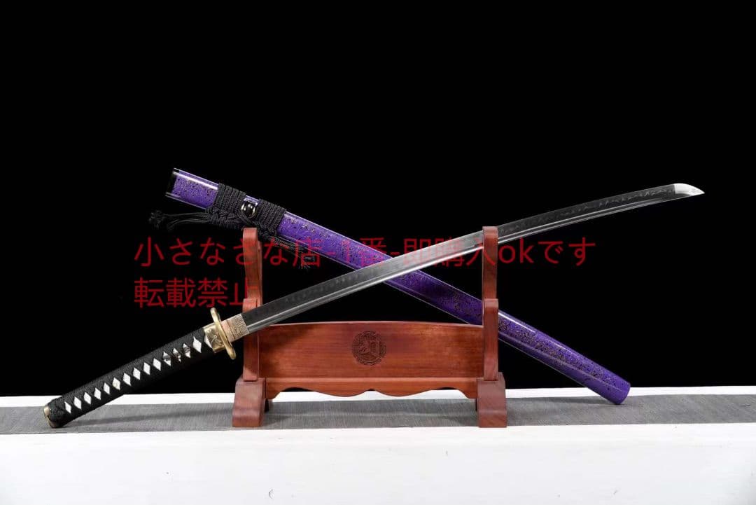 純銅精彫銅装T10焼刃『トンボ』古兵器 武具 刀装具 日本刀 模造刀 居合刀