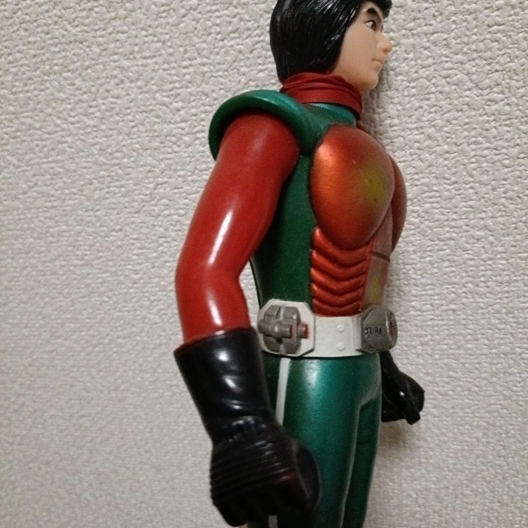 ポピー製 スカイライダー 面取れ 面替え ソフビ フィギュア　仮面取れ