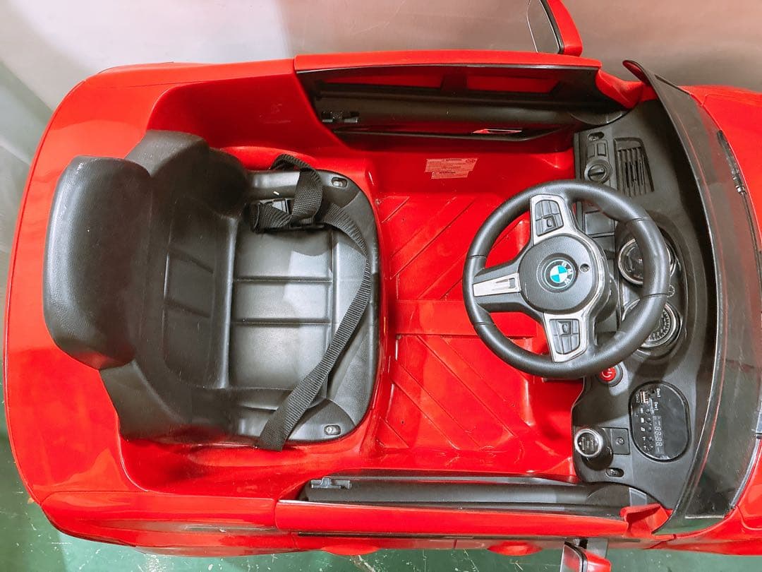 BMW 6 GT 電動乗用カー キッズカー 乗用玩具 レッド BMW正規デザイン