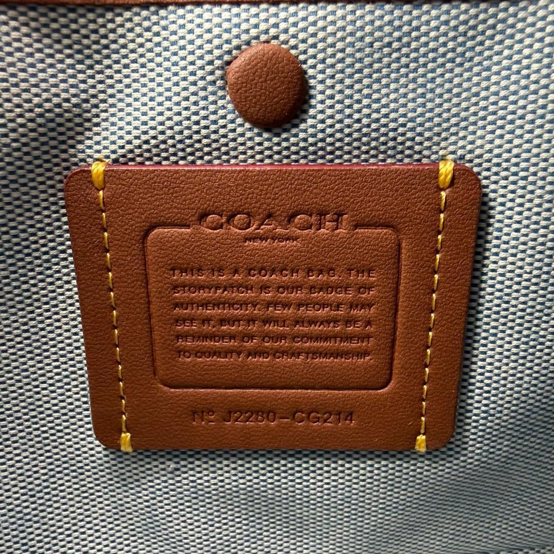 16445✨新品タグ付き✨COACH ローグ25 ヴァーシティ パッチ 2way