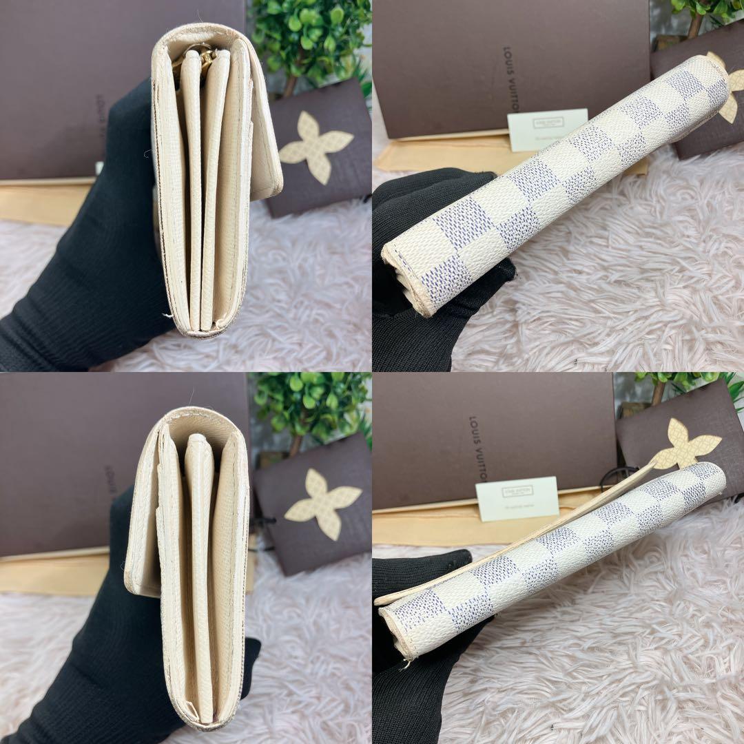 ルイヴィトン ダミエアズール ポルトフォイユ サラ レディース 長財布 付属品