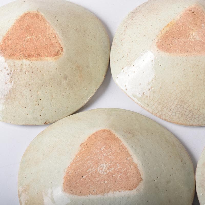 和食器　京焼　清水焼　陶楽造　向付　五客　共箱　V　7839