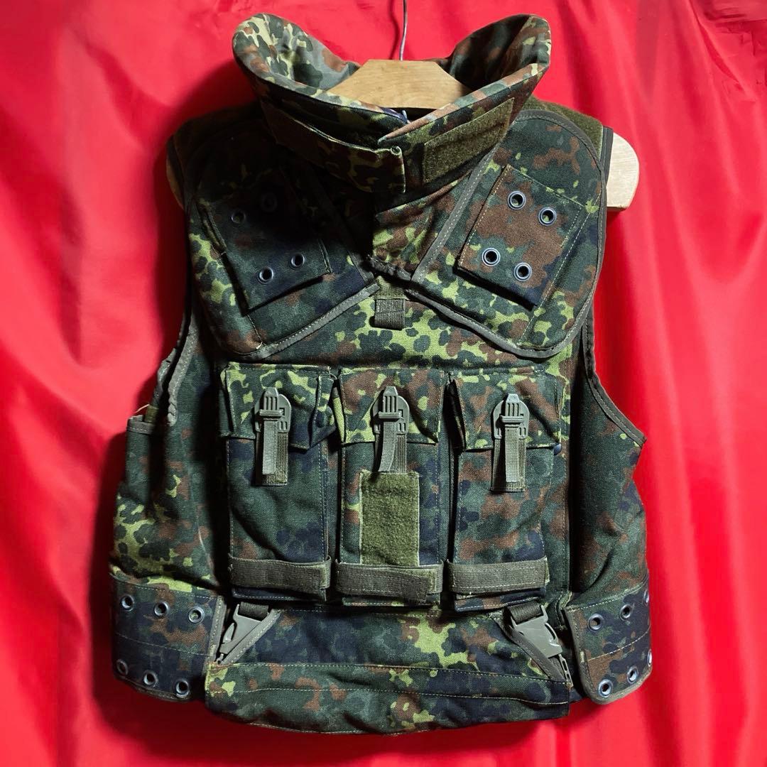 BW ドイツ連邦軍SK-4防破ベスト ボディーアーマー G36用マグポーチ付