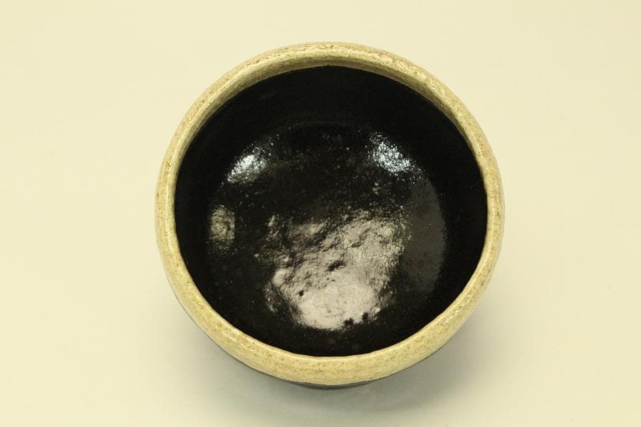 茶道具 黒楽茶碗 小服 茶箱仕組 美品(BB480)