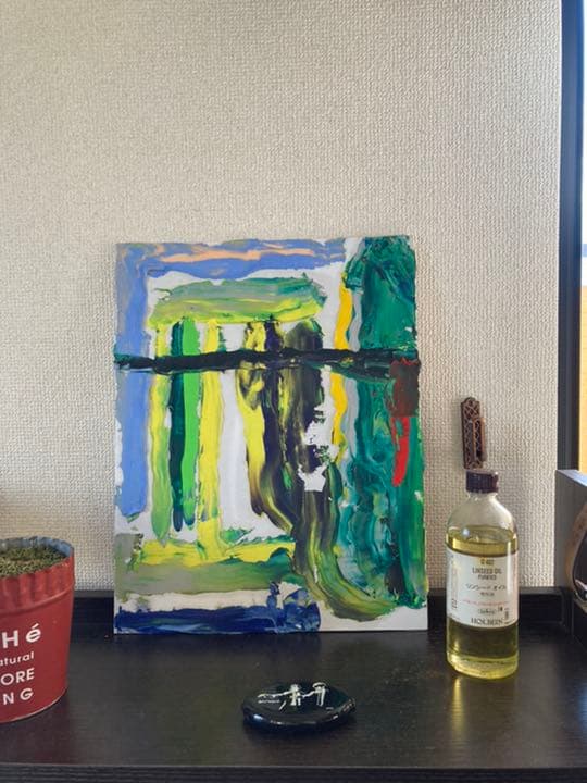 油絵絵画　art design artist m.t