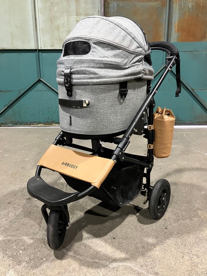 エアバギー DOME3 ドーム3レギュラーサイズ アースグレー ペット