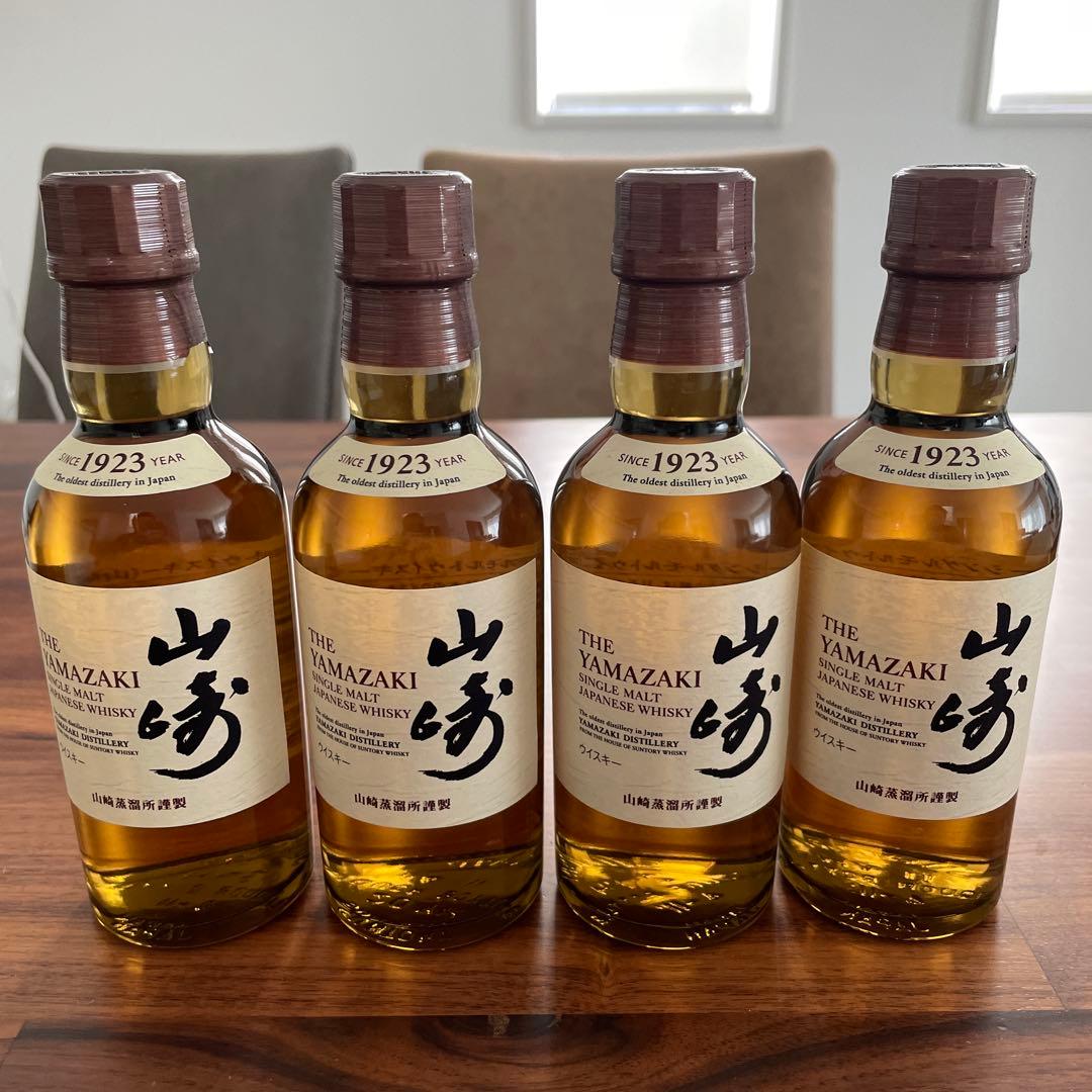 山崎ウイスキー 1923年 180ml 4本セット