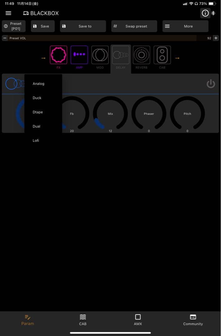 【新品未使用】M-VAVE ANNBLACKBOX IR AMPモデリング