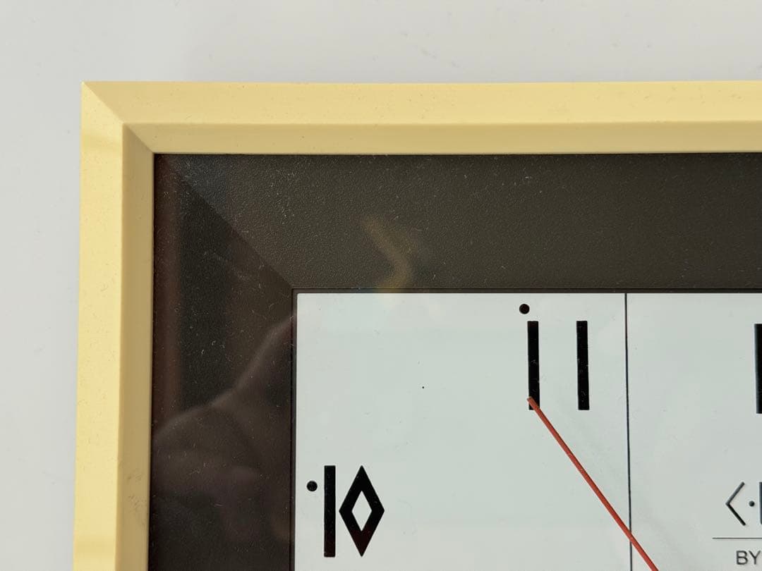 ポストモダン ミッドセンチュリー ヴィンテージ 1995年 掛時計 動作確認済