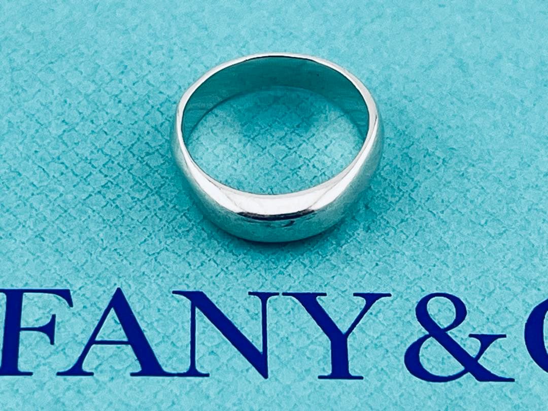 c950 オールドティファニー　1999 ナイフエッジ　リング　約10.5号