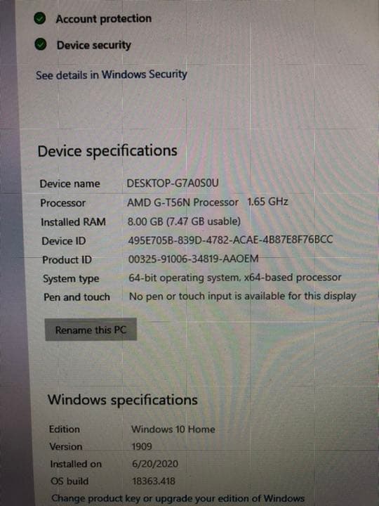 ワークステーション HP t610 Thin Client