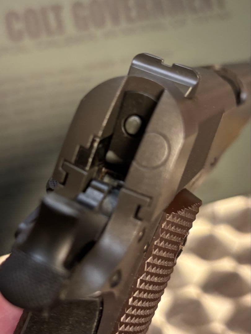 東京マルイ　COLT M1911A1 GBB GUARDERスチールパーツ付き