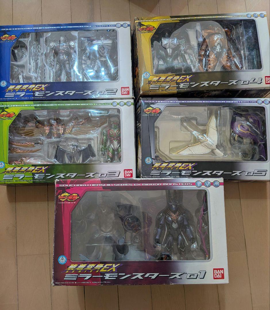 仮面ライダー龍騎 ミラーモンスターズ12345